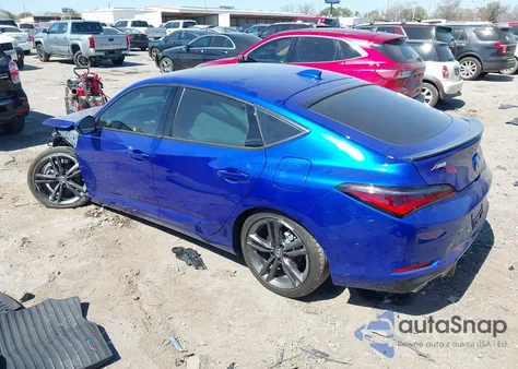 2024 Acura Integra A-Spec z USA, uszkodzony, nr VIN 19UDE4H32RA024382